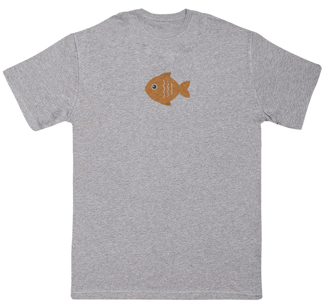 Orange Fish - Kids Oversized Comfy T-Shirt