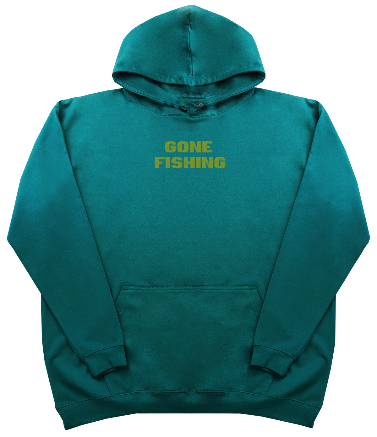 Gone Fishing - Huge Oversized Comfy Original Hoody