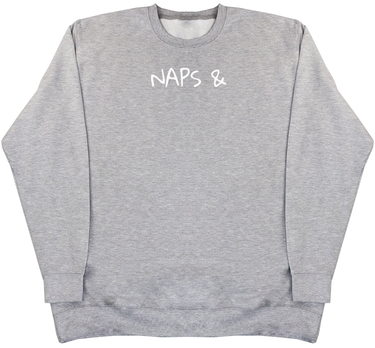 PERSONALISED Naps & - Huge Oversized Comfy Original Sweater