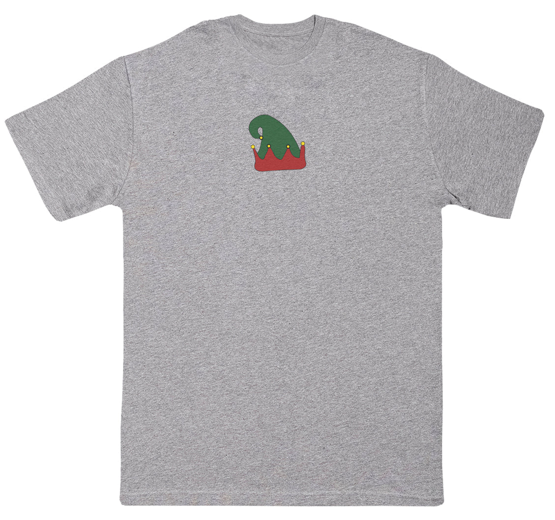 Elf Hat - Kids Oversized Comfy T-Shirt